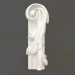 Modelo 3d Elemento de canto em gesso DELH 019-5B (165x59x30) - preview