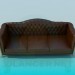 3d model Strict sofa - preview