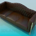 3d model Strict sofa - preview