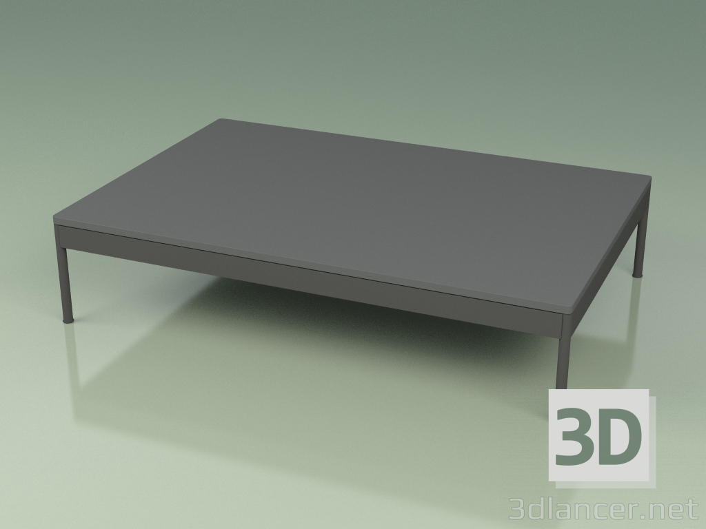 3d model Mesa de centro 355 (Metal Ahumado, HPL) - vista previa