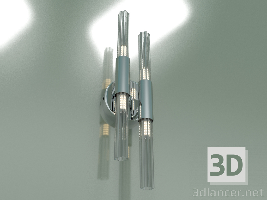 3d model Aplique Sole 557-4 (cromado) - vista previa