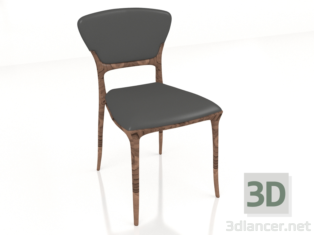 modèle 3D Chaise Thérèse - preview