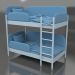 3d model Cama infantil Gemelos - vista previa