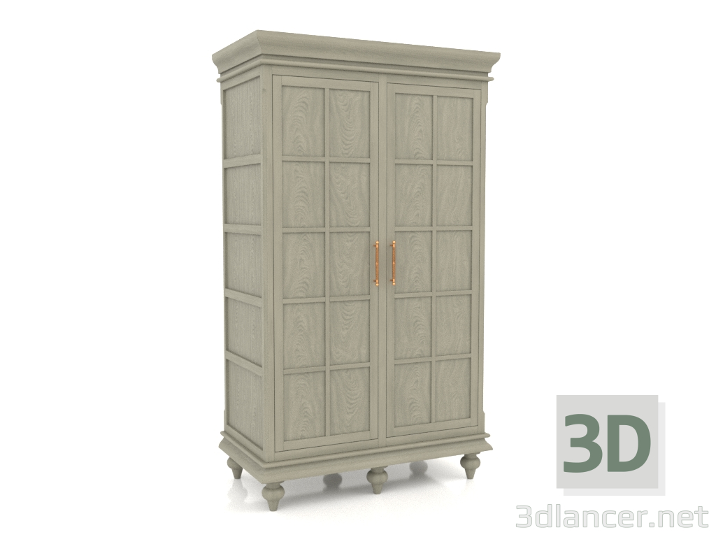 3d model Armario (2 secciones) - vista previa