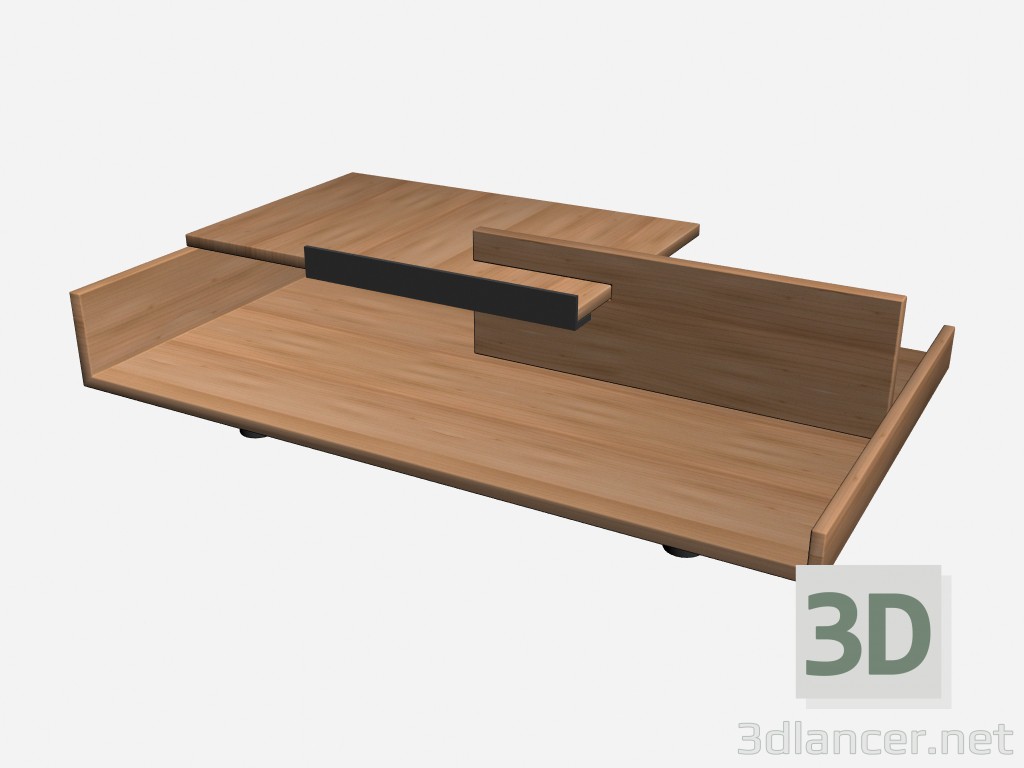 3D Modell Couchtisch-Park 2 - Vorschau