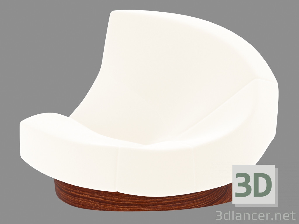 3d model Sillón en un estilo moderno - vista previa