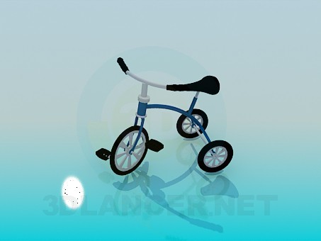 modèle 3D Tricycle - preview