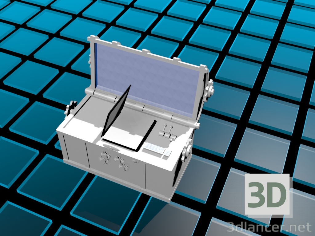 modèle 3D de сундук со сказками. acheter - rendu