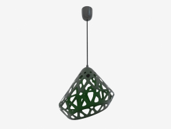 Lampe suspendue (vert drk fil noir foncé)