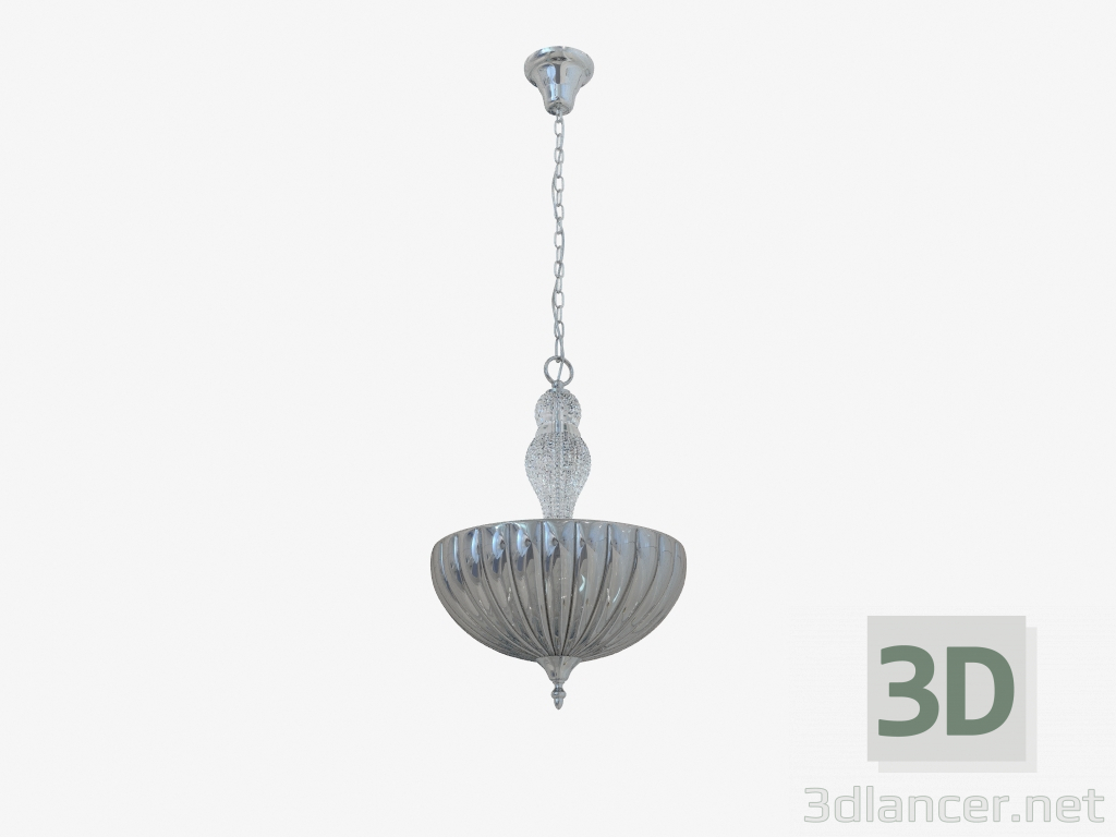 3d model Colgante de luz (6703S clеar) - vista previa