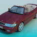 3d model SAAB Cabrio - vista previa