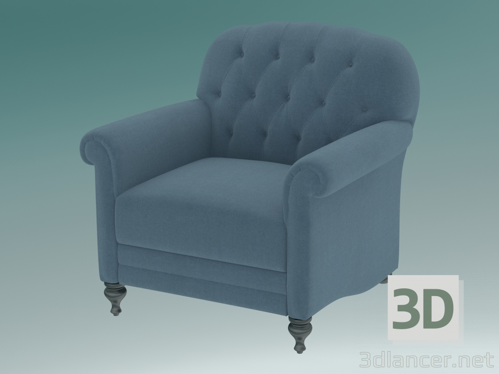 3d model Butaca Oxford - vista previa