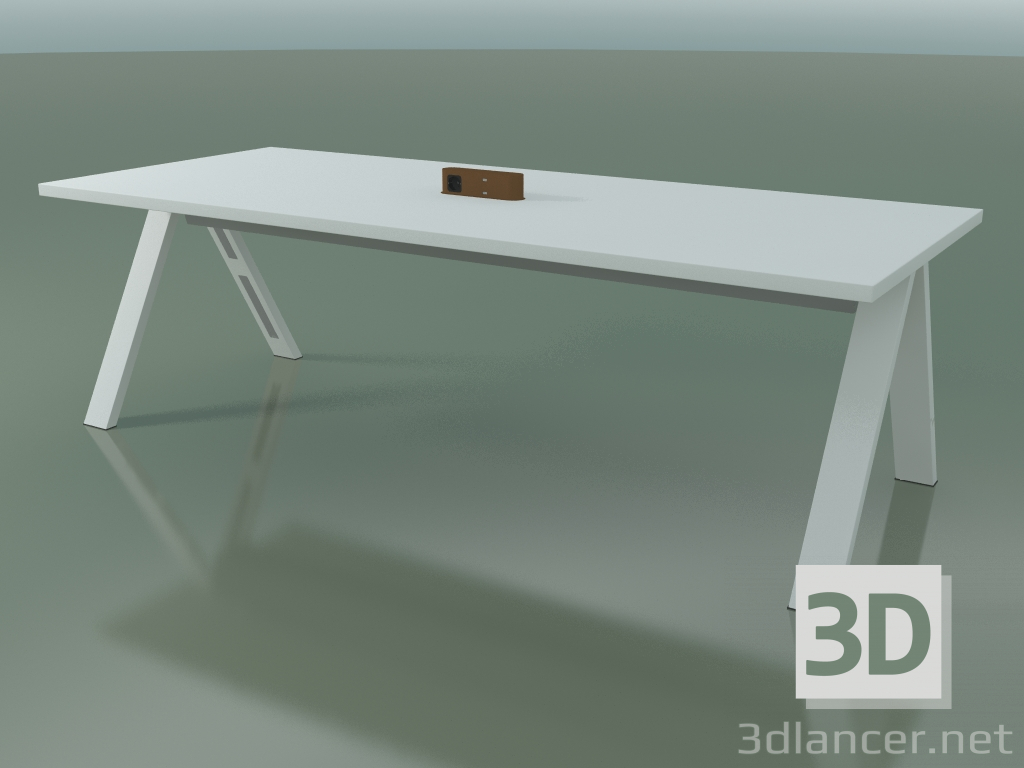 Modelo 3d Mesa com bancada de escritório 5032 (H 74 - 240 x 98 cm, F01, composição 2) - preview