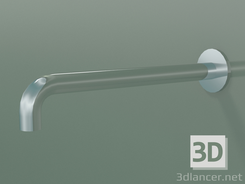 3d model Shower arm 9 inch (27422001) - preview