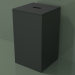 3d model Laundry basket (90U08001, Deep Nocturne C38, L 30, P 30, H 51 cm) - preview