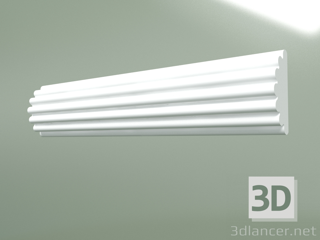 3d model Plaster molding MT098 - preview