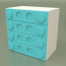 3d model Chest of drawers (Aqua) - preview