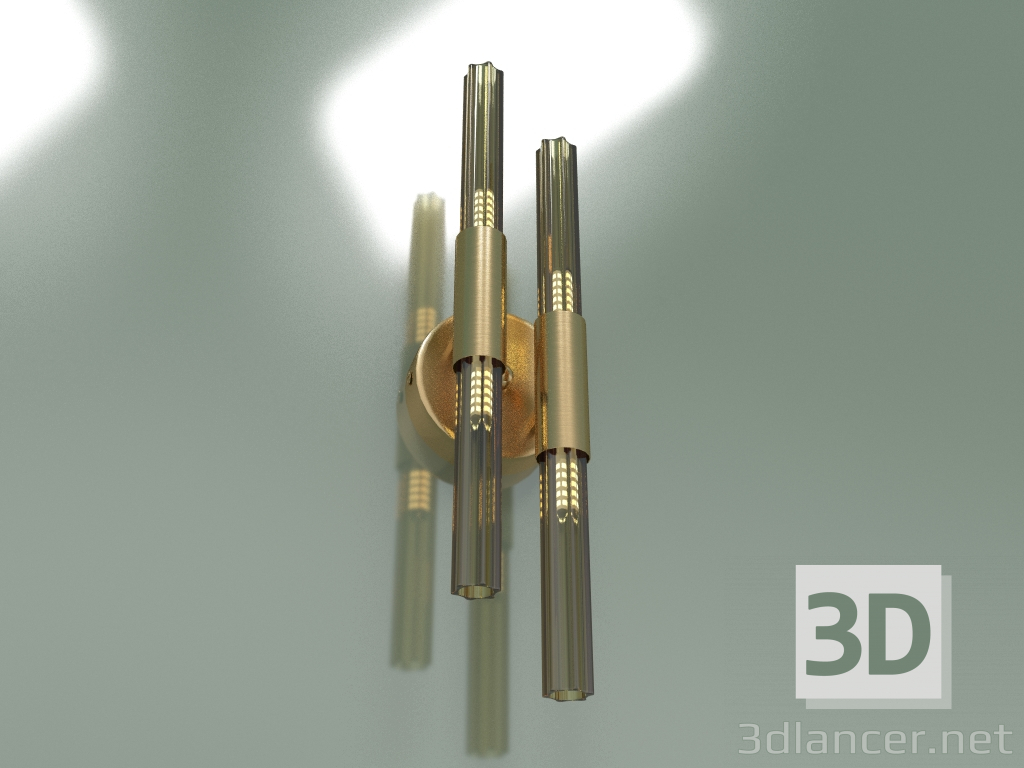 3d model Aplique Sole 557-4 (dorado) - vista previa