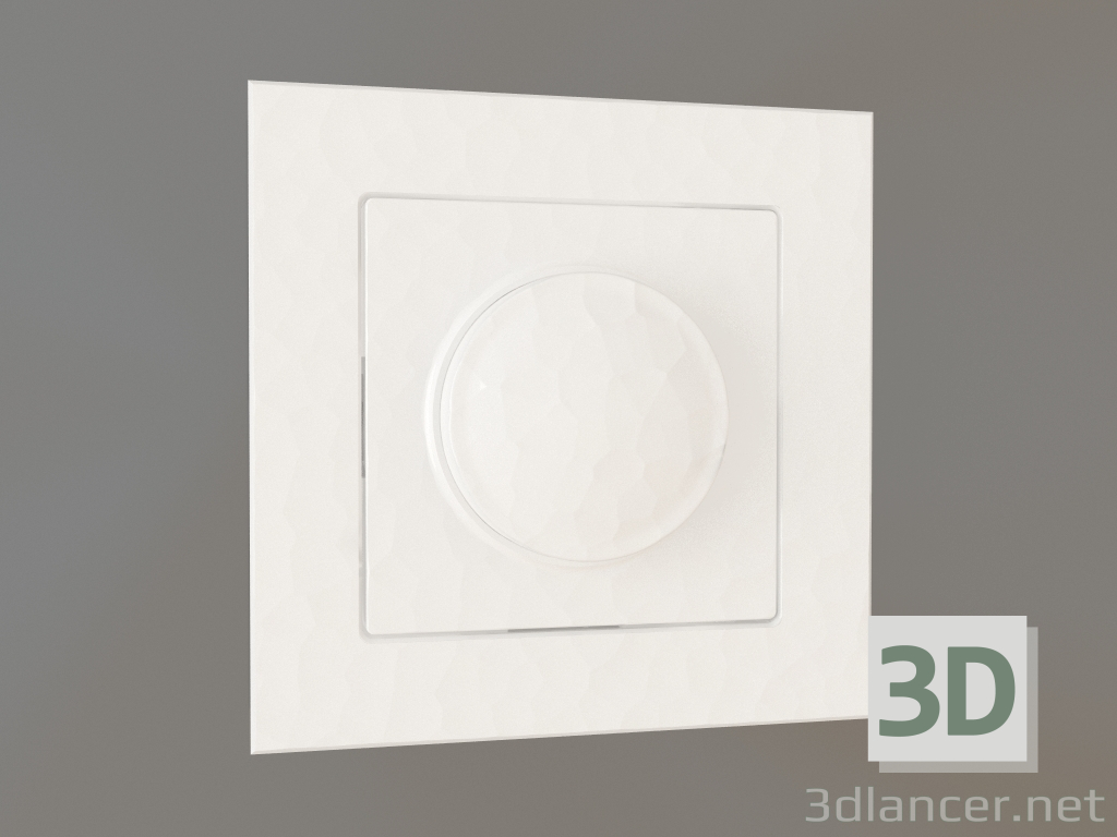 Modelo 3d Dimmer (martelo branco) - preview