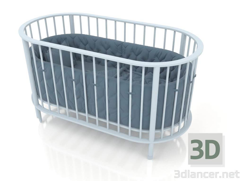 modello 3D Letto per bambini XS - anteprima