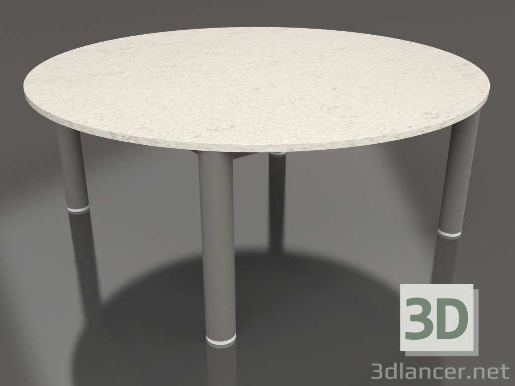 3D modeli Sehpa D 90 (Kuvars grisi, DEKTON Danae) - önizleme