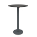 modèle 3D Table de bar sur pied colonne Ø70 (Anthracite) - preview