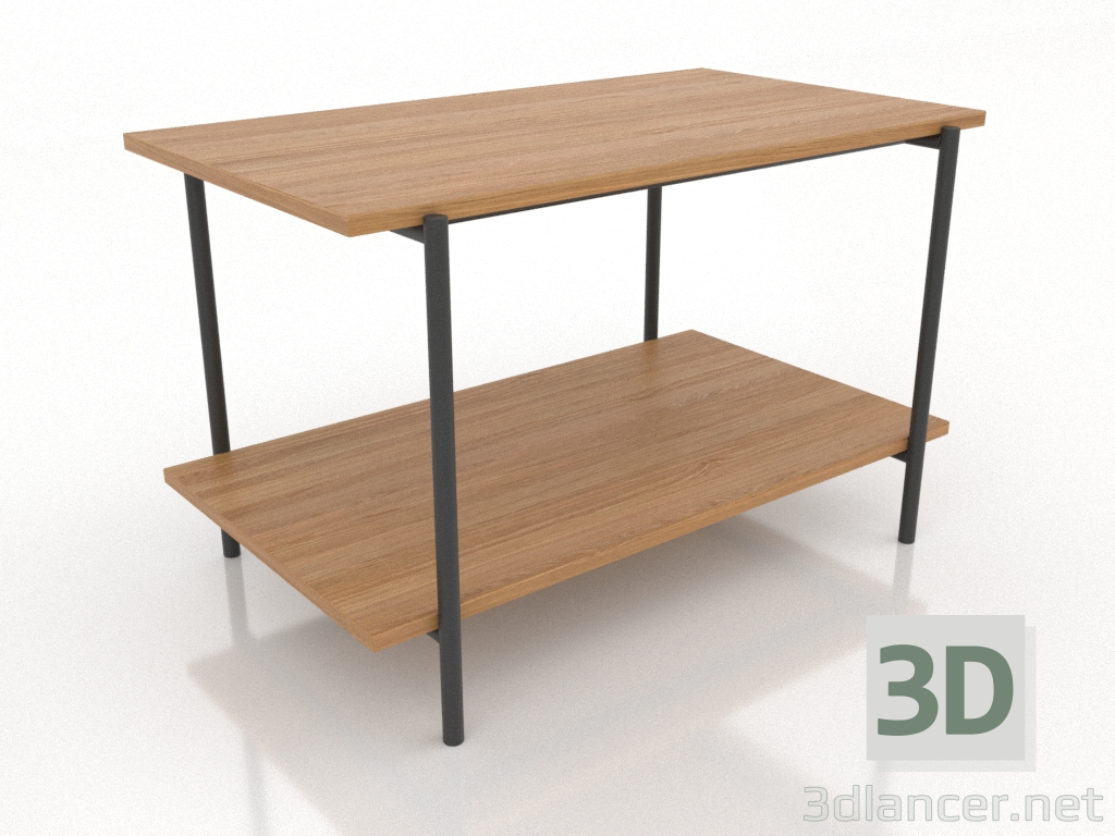 3d модель Столик журнальный 1 800 мм (натуральный дуб) – превью 3d модель Столик журнальный 1 800 мм (натуральный дуб) – превью