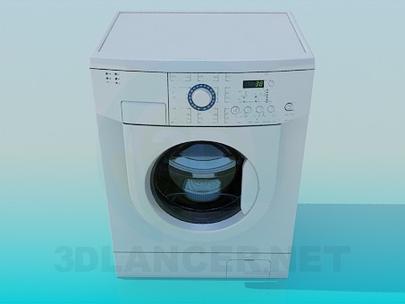 3d model Washing Machine LG - preview