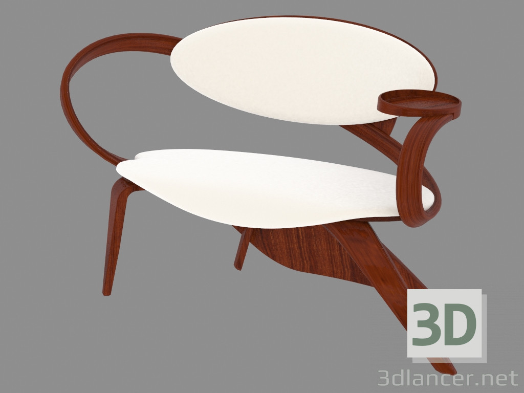 modèle 3D Banquet dans un style moderne - preview