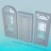 Modelo 3d Portas - preview