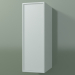 3d model Armario de pared con 1 puerta (8BUABDD01, 8BUABDS01, Glacier White C01, L 24, P 36, H 72 cm) - vista previa