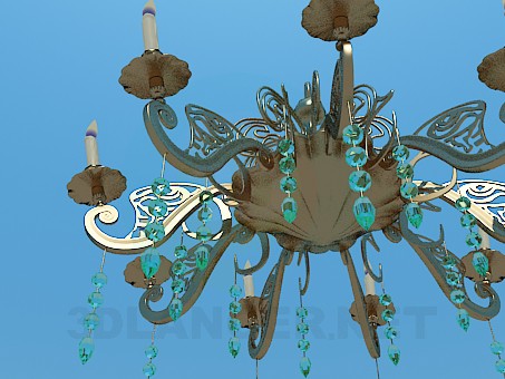 modèle 3D Сhandelier - preview
