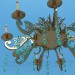 modèle 3D Сhandelier - preview