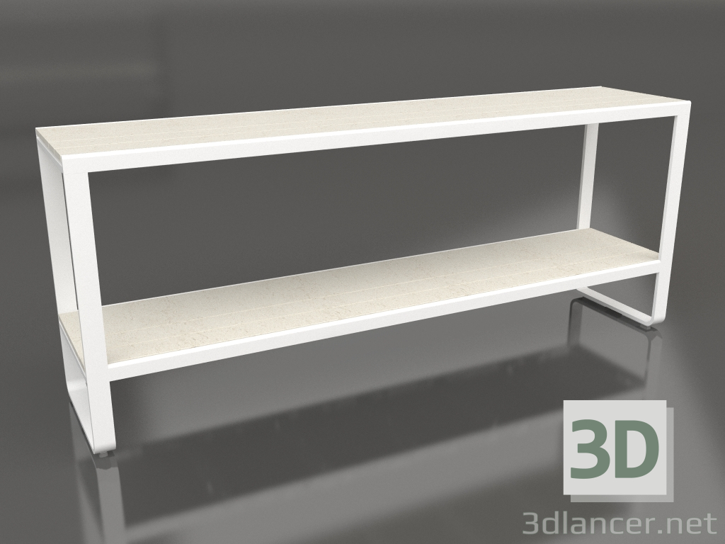 3d model Rack 180 (DEKTON Danae, White) - preview