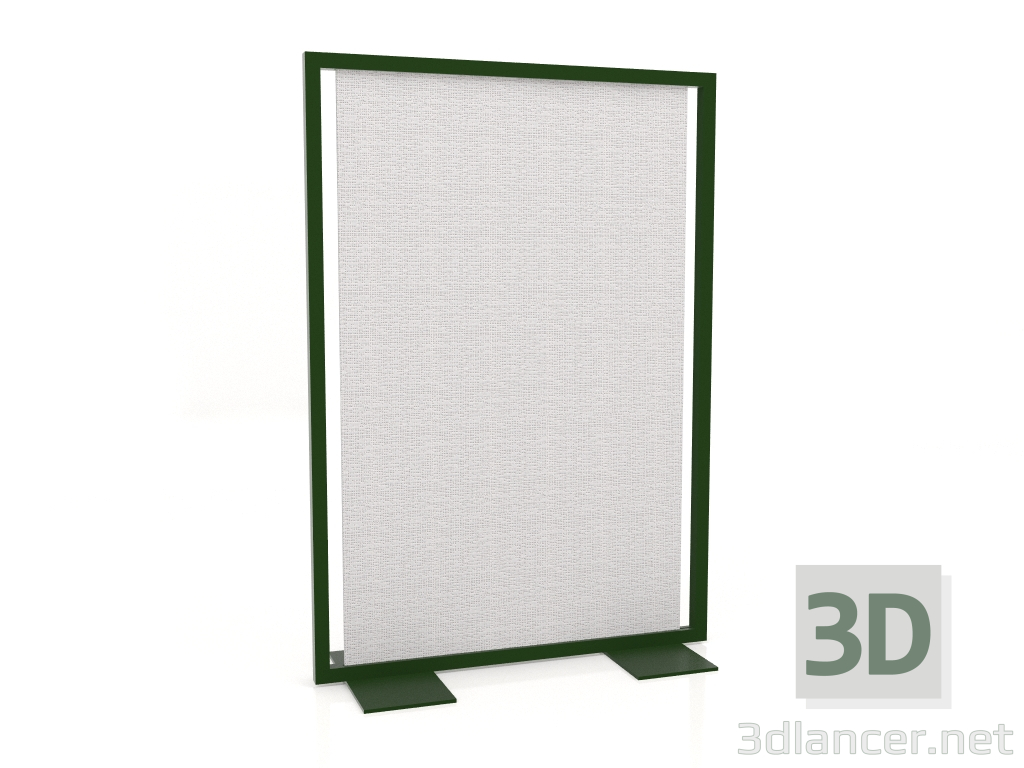 3d model Biombo 120x170 (Verde botella) - vista previa