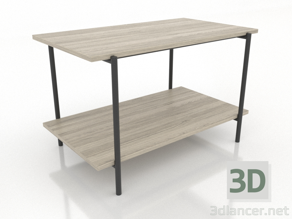 3D modeli Sehpa 1.800 mm (açık meşe) - önizleme