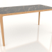 3d model Casauri table with porcelain stoneware 1500x800 mm (Oak natural, option 2) - preview
