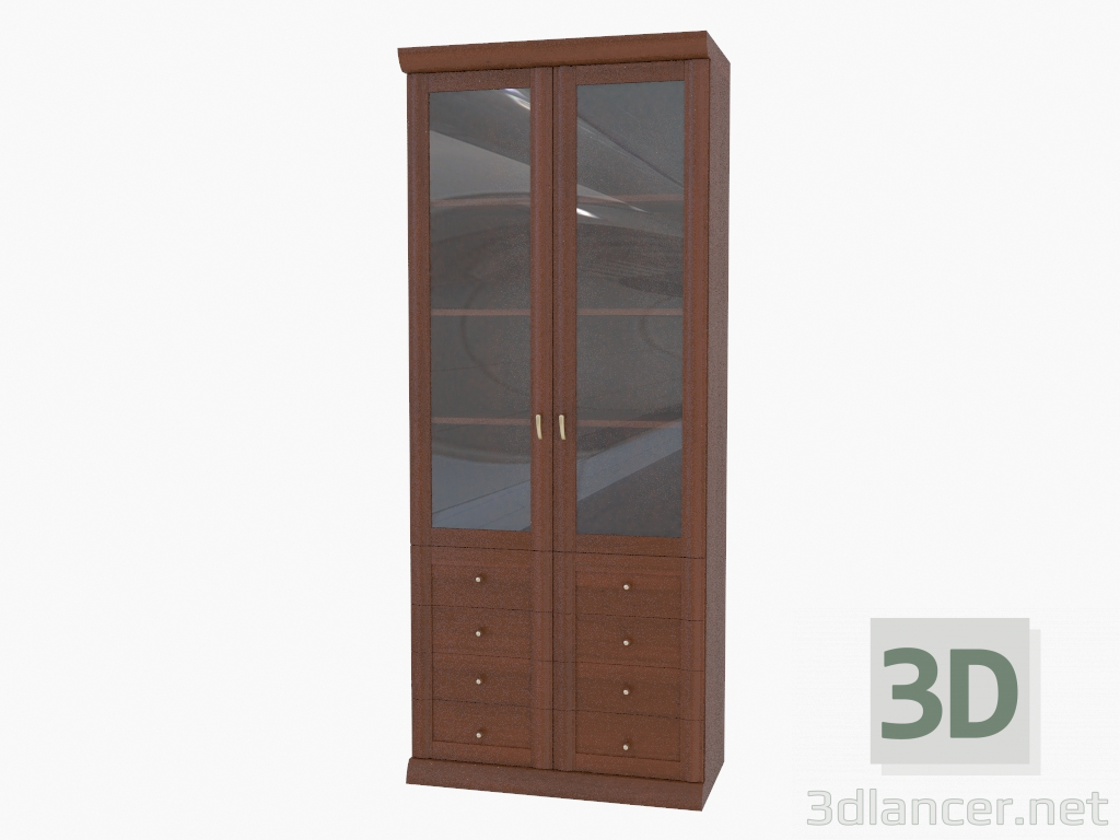 modello 3D Libreria per mobile (261-05) - anteprima