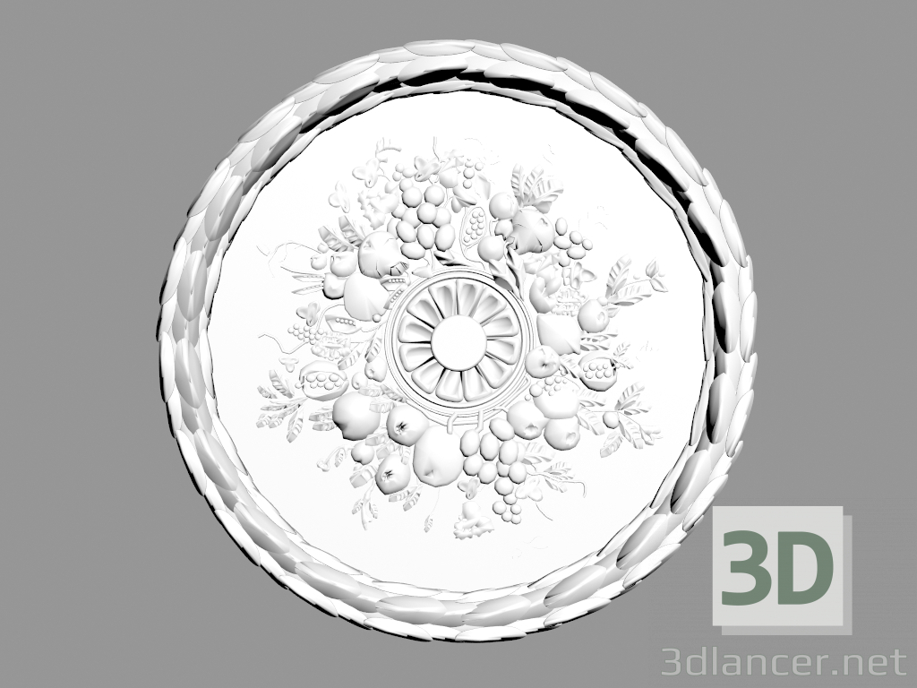 modèle 3D Sortie de plafond R348 - preview