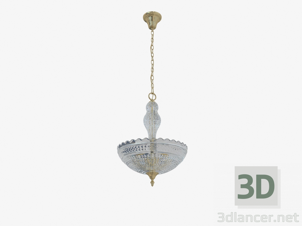 3D Modell Pendelleuchte (6903S) - Vorschau