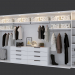 Vestidor de mujeres 3D modelo Compro - render