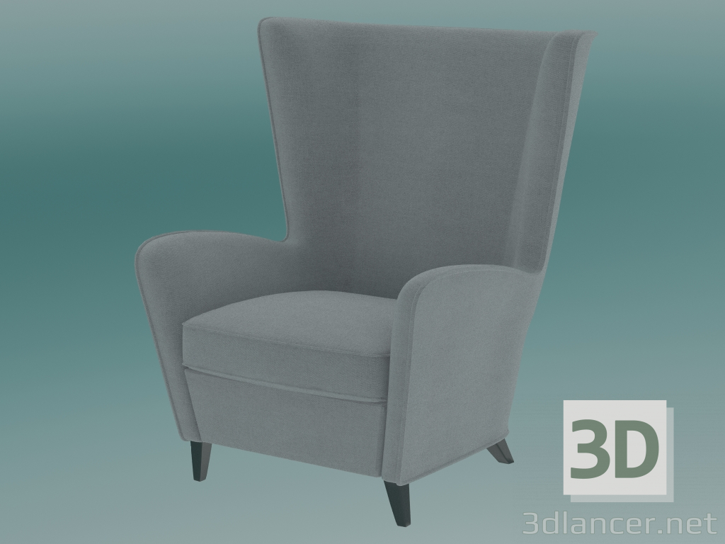 3d model Silla Paradiso High - vista previa