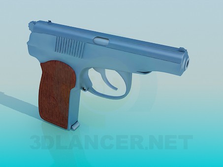 3d model Pistola - vista previa