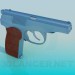 3d model Pistola - vista previa