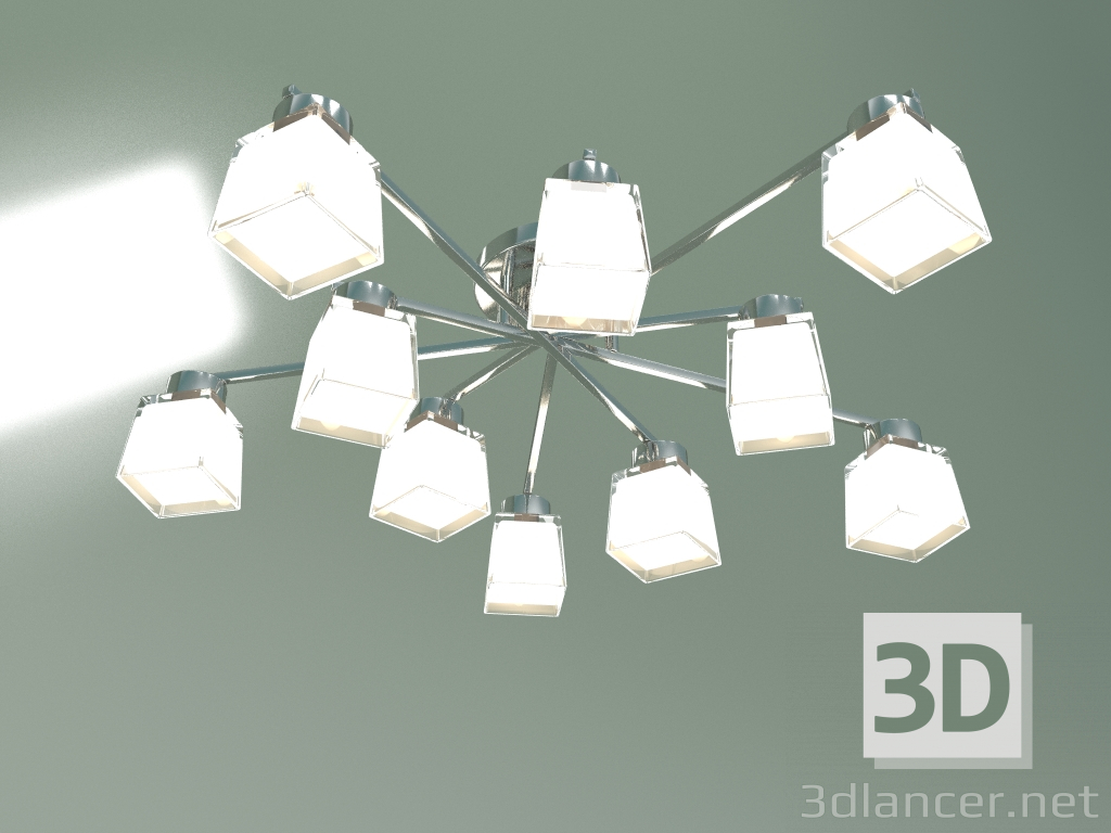 Modelo 3d Candelabro de teto Delfi 30162-10 (cromo) - preview