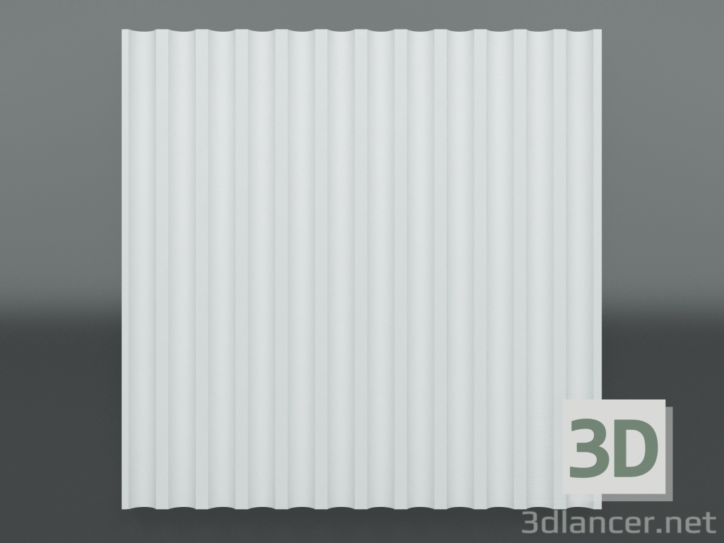 3d model Gypsum 3d panel Z-320 - preview