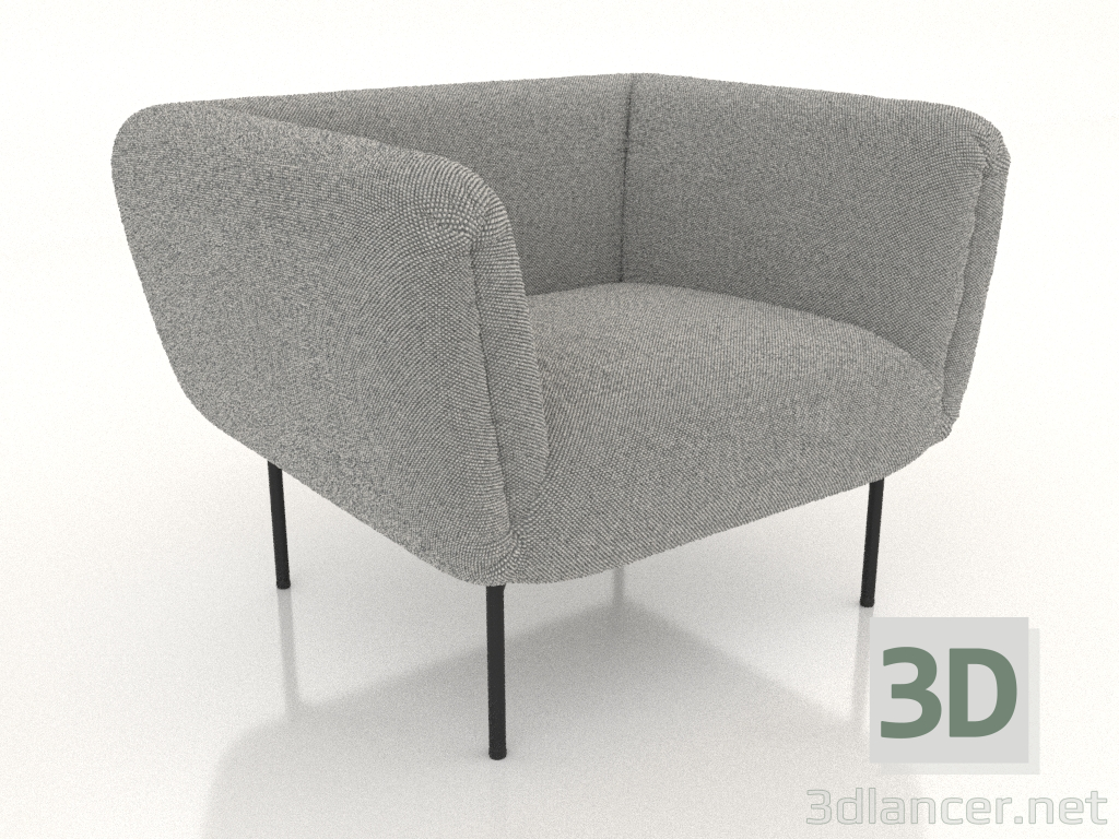 3d model Armchair (option 1) - preview