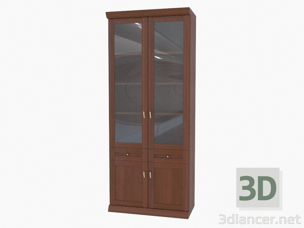 modello 3D Libreria per mobile (261-08) - anteprima