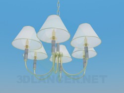 Chandelier for five bulbs