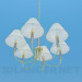 3d model Chandelier for five bulbs - preview